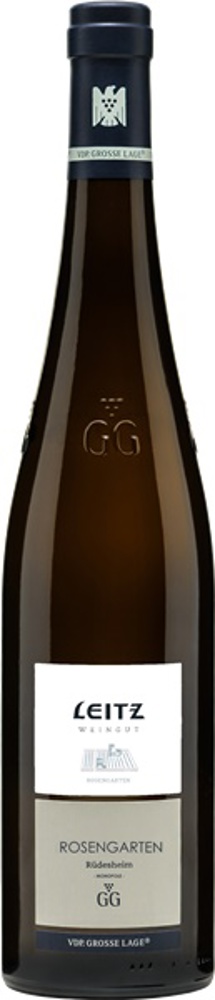 2018 Rüdesheimer Kirchenpfad Riesling Kabinett, Leitz, Rheingau bottle shot.