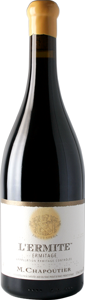 2021 Ermitage l'Ermite, M. Chapoutier bottle shot.
