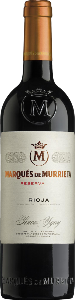 2010 Rioja Reserva, Marqués de Murrieta, Rioja bottle shot.