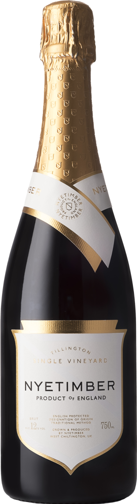 2016 Tillington Single Vineyard, Nyetimber bottle shot.