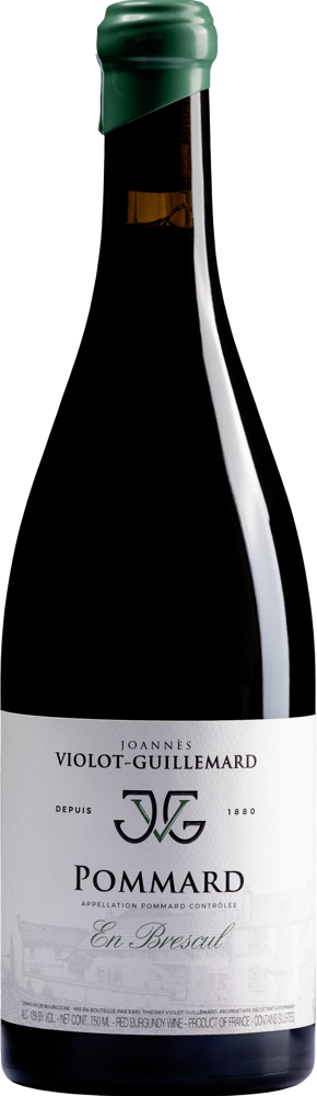 2022 Pommard En Brescul, Domaine Violot-Guillemard bottle shot.