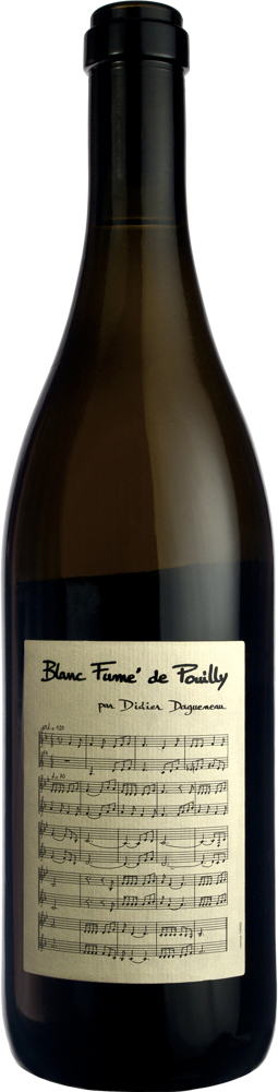 2015 Blanc Fumé de Pouilly, Didier Dagueneau bottle shot.