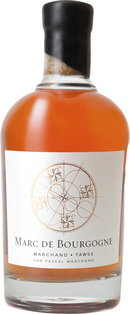 Vieux Marc de Bourgogne, Marchand-Tawse bottle shot.