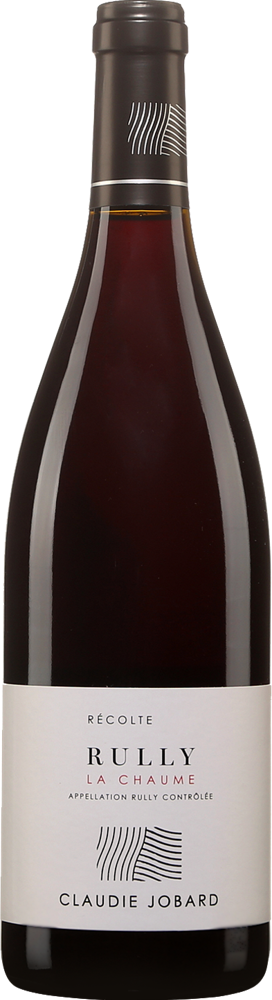 2021 Rully Rouge La Chaume, Claudie Jobard bottle shot.