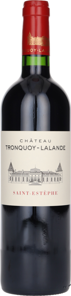 2019 Château Tronquoy-Lalande, St-Estèphe bottle shot.
