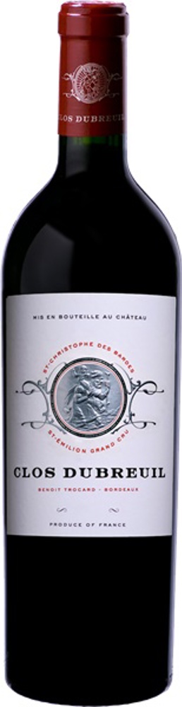 2014 Clos Dubreuil, St-Emilion Grand Cru bottle shot.