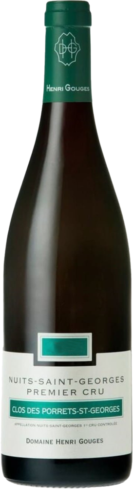 1996 Nuits-St-Georges 1er Cru Clos des Porrets St-Georges, Henri Gouges bottle shot.