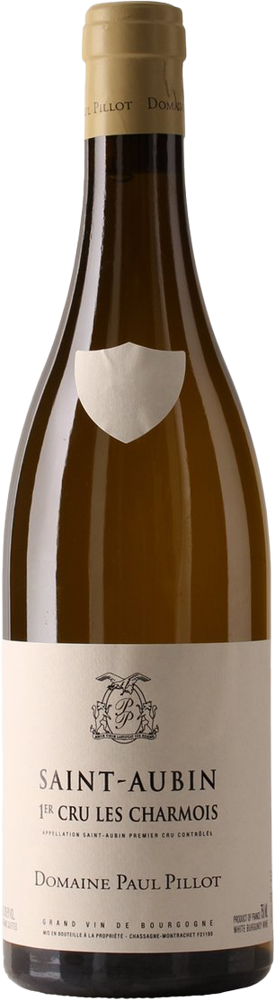 2023 St-Aubin 1er Cru Les Charmois, Domaine Paul Pillot bottle shot.