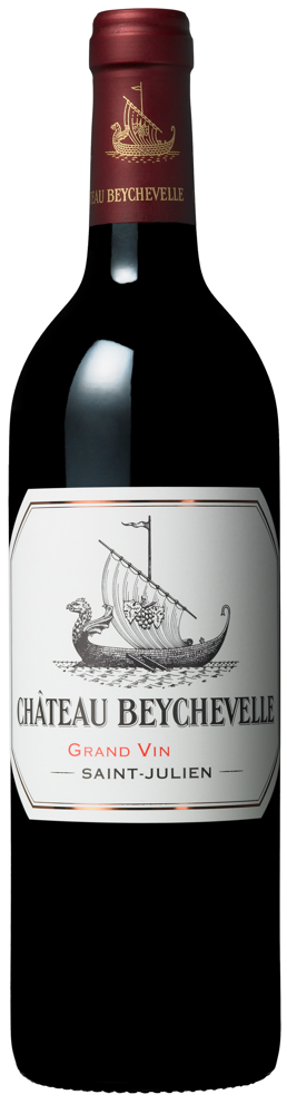 2022 Château Beychevelle, Cru Classé St-Julien bottle shot.