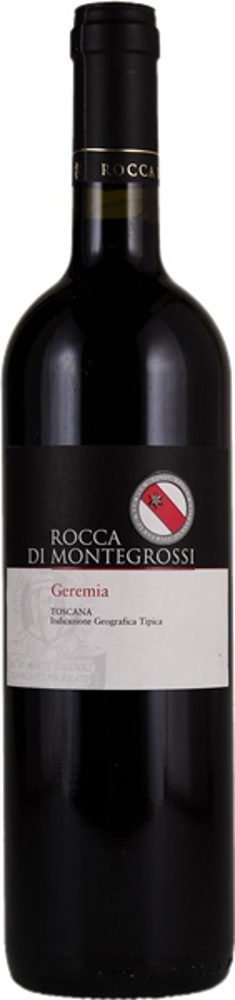 2018 Geremia, Rocca di Montegrossi, Tuscany bottle shot.