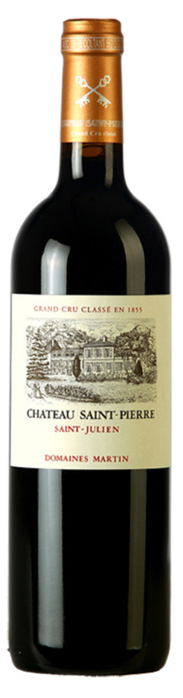 2023 Château Saint-Pierre, Cru Classé St-Julien bottle shot.