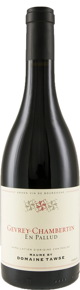 2018 Gevrey-Chambertin En Pallud, Domaine Tawse bottle shot.