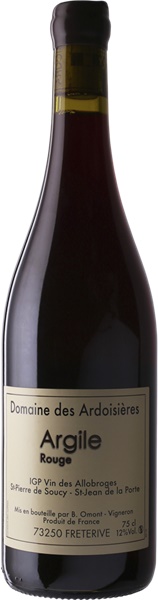 2016 Argile Rouge, Domaine des Ardoisières, IGP St-Pierre-De-Soucy