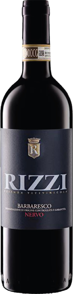 2020 Barbaresco Nervo, Cantina Rizzi bottle shot.