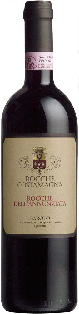 2018 Barolo Rocche dell'Annunziata, Rocche Costamagna, Piedmont bottle shot.