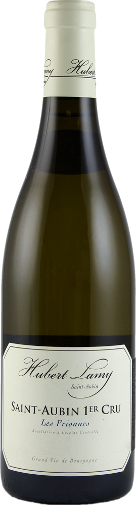 2023 St-Aubin 1er Cru Les Frionnes, Hubert Lamy bottle shot.