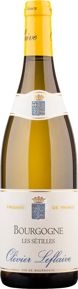 2019 Bourgogne Blanc Les Sétilles, Olivier Leflaive Frères bottle shot.