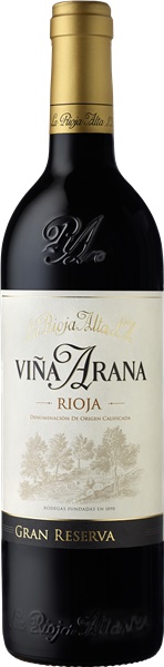 2015 Viña Arana Gran Reserva, La Rioja Alta, Rioja