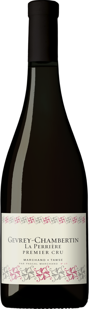 2013 Gevrey-Chambertin 1er Cru La Perrière, Marchand-Tawse bottle shot.