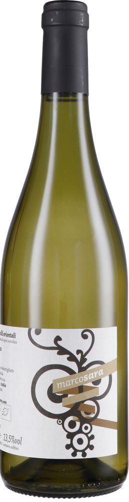 2022 Ribolla Gialla, Marco Sara, Colli Orientali del Friuli bottle shot.