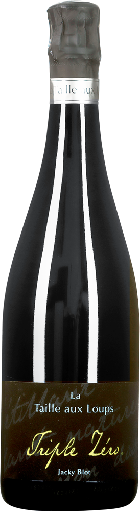 N/V Triple Zéro, Domaine de la Taille aux Loups, Jacky Blot (2025 release) bottle shot.