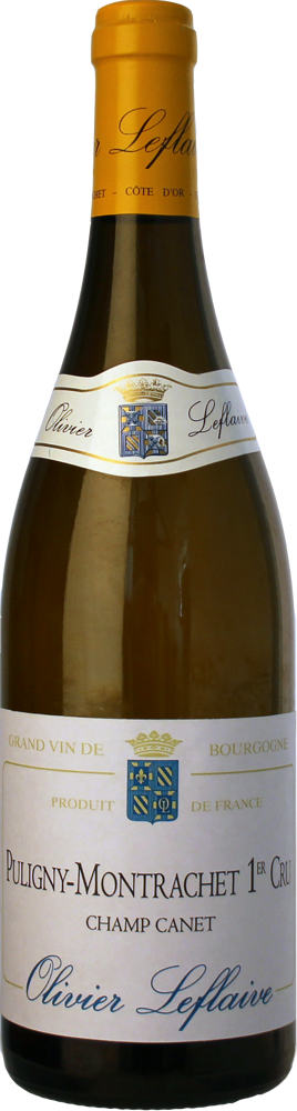 2014 Puligny-Montrachet 1er Cru Champ Canet, Olivier Leflaive Frères bottle shot.