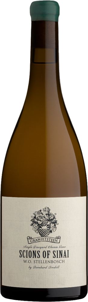 2022 Granietsteen, Scions of Sinai, Stellenbosch bottle shot.