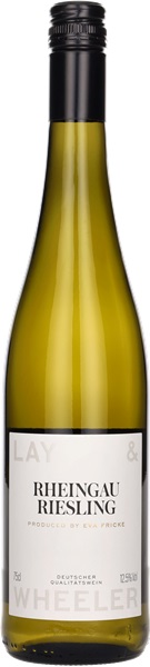 2020 Lay & Wheeler Rheingau Riesling by Eva Fricke