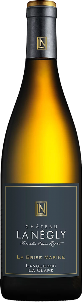 2021 La Brise Marine, Château de la Négly, La Clape, Languedoc bottle shot.