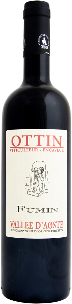 2020 Fumin, Ottin, Vallee d'Aosta, Italy bottle shot.