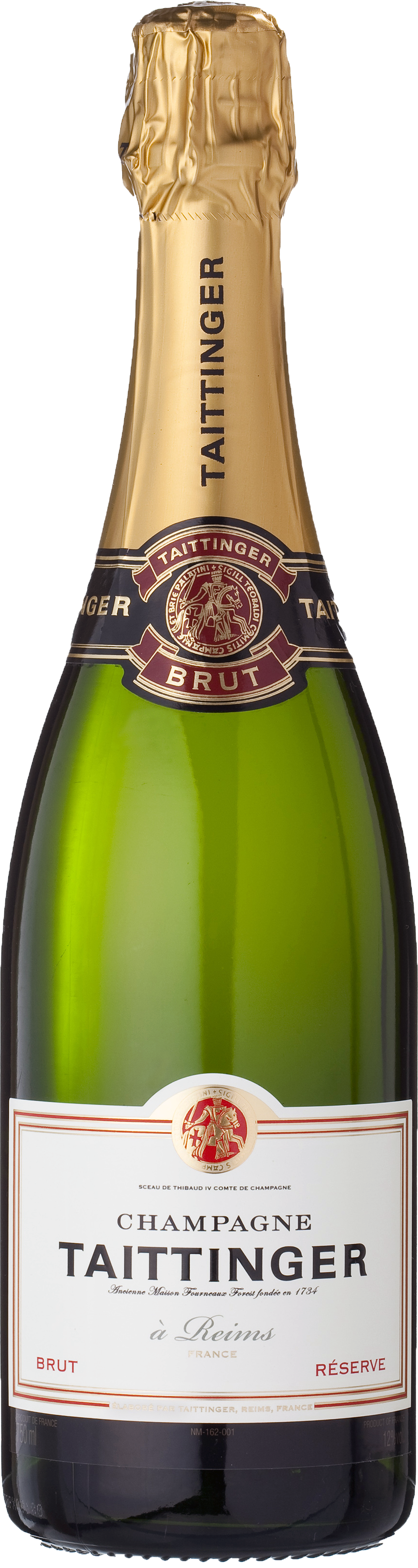 N/V Brut Réserve, Taittinger