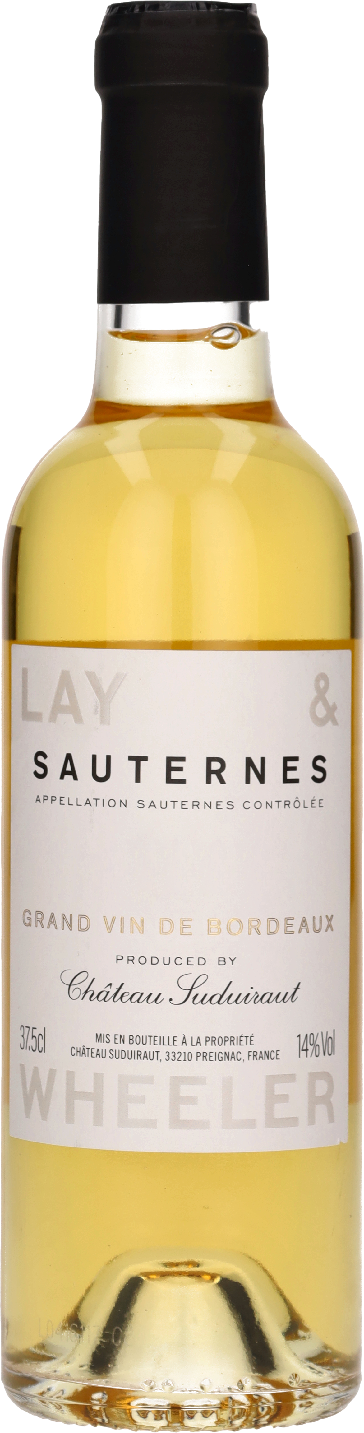 2016 Lay & Wheeler Sauternes by Château Suduiraut