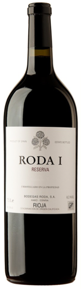 2010 Roda I Reserva, Rioja, Bodegas Roda bottle shot.