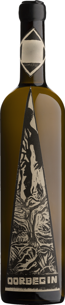 2021 Oorbegin, Blank Bottle, Voor-Paardeberg bottle shot.