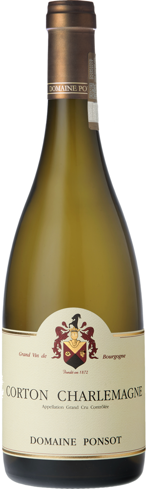 2023 Corton-Charlemagne Grand Cru, Domaine Ponsot bottle shot.