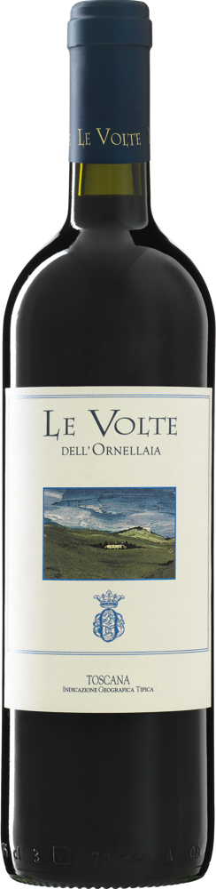 2022 Le Volte, Tenuta dell'Ornellaia, Tuscany bottle shot.