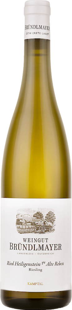 2021 Riesling Zöbinger Heiligenstein 1ÖTW Alte Reben, Weingut Bründlmayer bottle shot.
