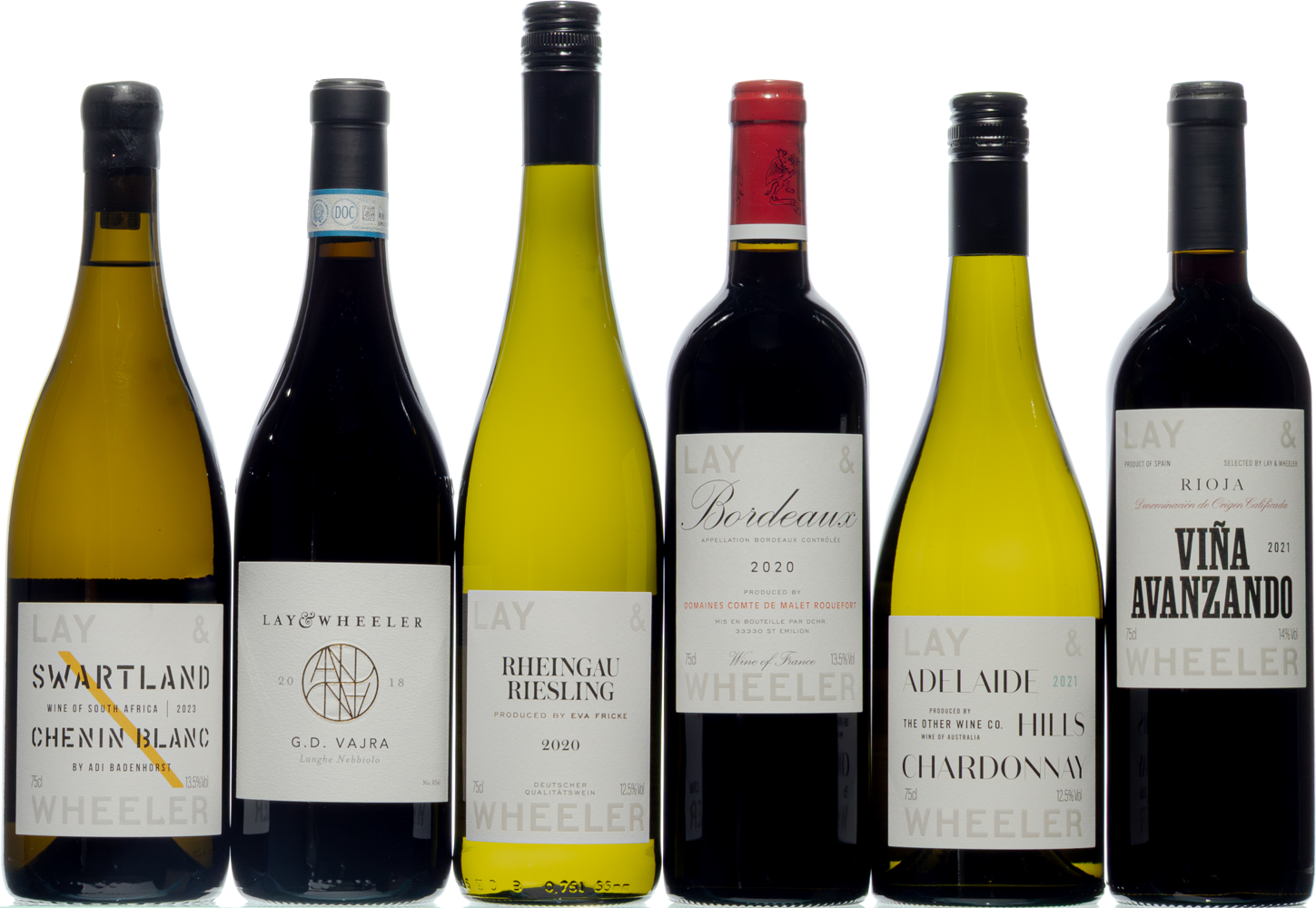 Lay & Wheeler Our Collection Mixed Case II bottle shot.