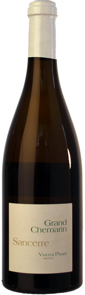 2023 Sancerre Grand Chemarin, Vincent Pinard bottle shot.