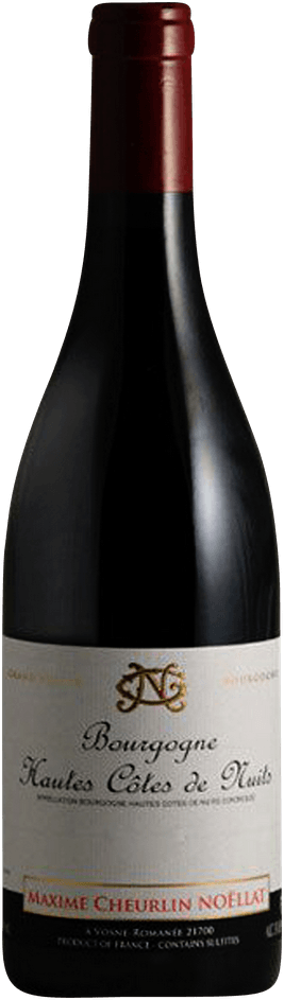2022 Bourgogne Hautes-Côtes de Nuits, Maxime Cheurlin Noëllat bottle shot.