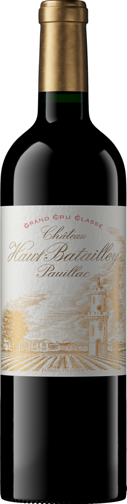 2018 Château Haut-Batailley, Cru Classé Pauillac bottle shot.