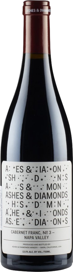 2017 Cabernet Franc Nº 3, Ashes & Diamonds, Napa Valley