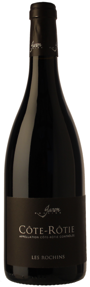 2021 Côte-Rôtie Les Rochins, Domaine Garon bottle shot.