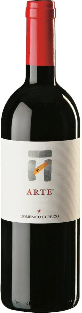 2021 Arte Langhe Rosso, Domenico Clerico bottle shot.