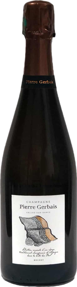 N/V Bochot, Extra Brut, Pierre Gerbais (2016-2018 Base Vintages) bottle shot.