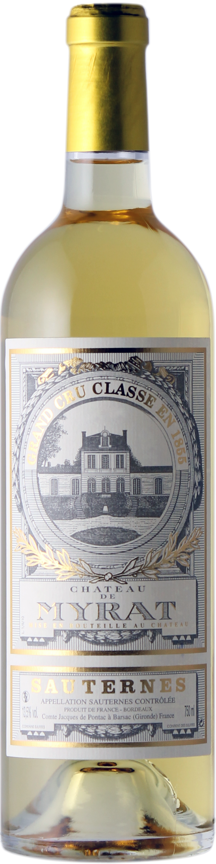 2005 Chateau de Myrat, Sauternes