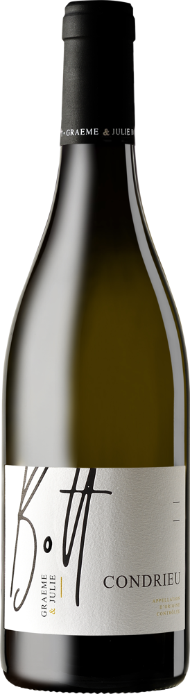 2023 Condrieu, Domaine Graeme & Julie Bott bottle shot.