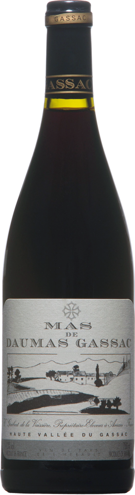 2021 Mas de Daumas Gassac, IGP Saint-Guilhem-le-Désert bottle shot.