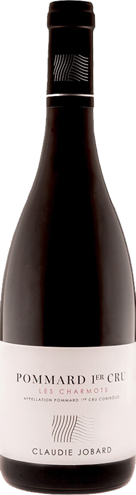 2018 Pommard 1er Cru Les Charmots, Claudie Jobard bottle shot.