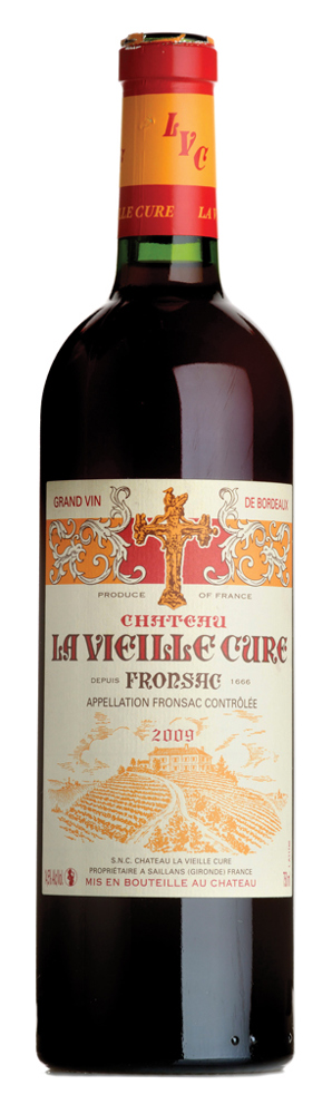 2009 Château La Vieille Cure, Fronsac bottle shot.